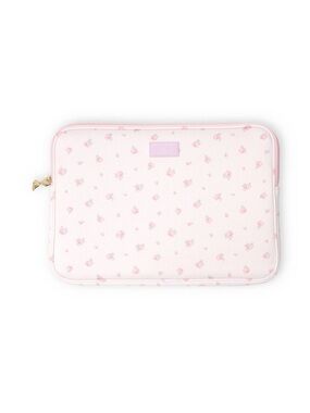 LoveShackFancy target yoobi blooming heirloom laptop sleeve strawberry macaroon